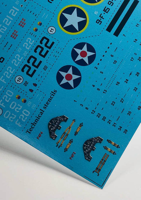 Print Scale 72-441 1/72 F4F Wildcat Aces (with 3D instrumental panel)