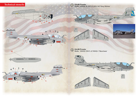 Print Scale 72-450 1/72 Grumman EA-6B Powlers Part 3