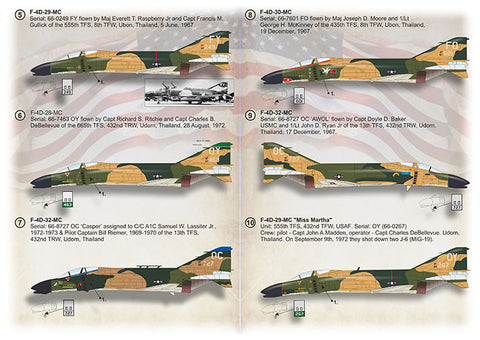 Print Scale 72-456 1/72 McDonnel Douglas F-4D Phantom II