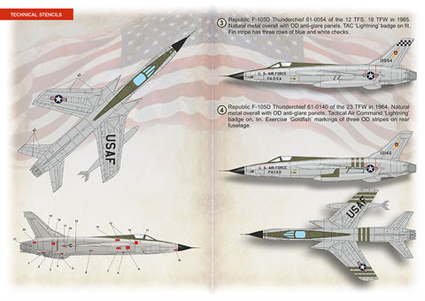 Print Scale 72-462 1/72 F-105 Thunderchief  Part 3