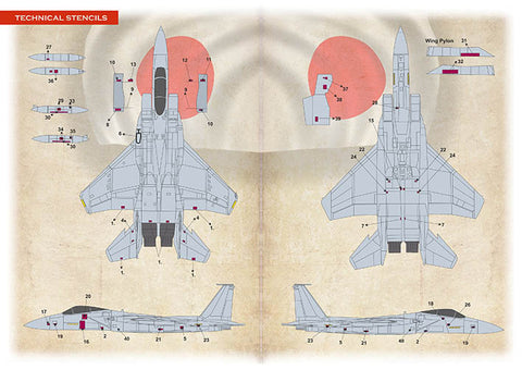 Print Scale 72-470 1/72 F-15J 60th Anniversary Part 2