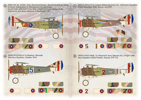 Print Scale 72-471 1/72 SPAD S.XIII