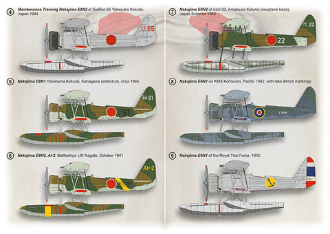 Print Scale 72-478 1/72 Nakajima E8N2 72-478 Scale 1/72