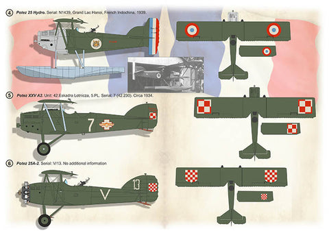 Print Scale 72-479 1/72 Potez 25/27 72-479 Scale 1/72