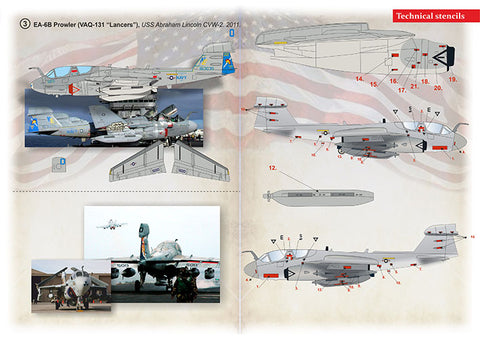 Print Scale 72-512 1/72 EA-6B Prowler Part 4 72-512 Scale 1/72