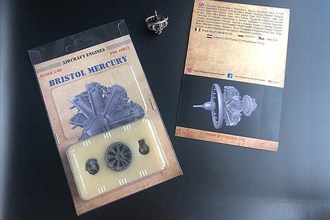 Print Scale PSR48023 1/48 Bristol Mercury Engine PSR48023 1/48