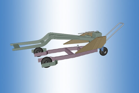 Print Scale PSR72007 1/72 Bomb Trolley With Lift Luftwaffe SC 250 Stabo PSR 72007 1/72