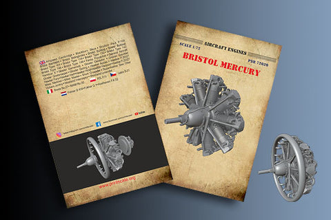 Print Scale PSR72020 1/72 Bristol Mercury Aircraft Engine PSR72020 1/72
Price