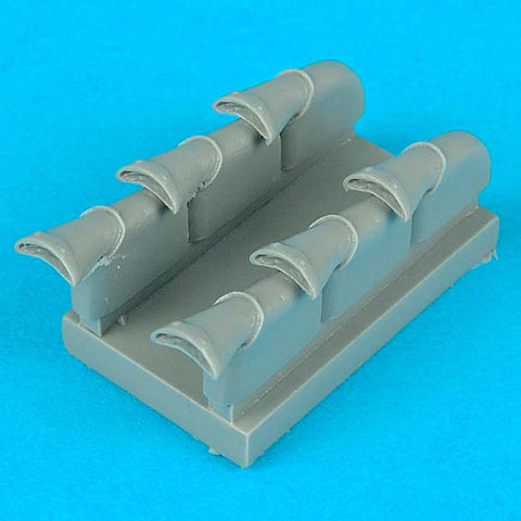 Quick Boost 32 019 1/32 Spitfire Mk. V exhaust(For HASEGAWA)