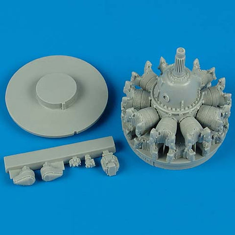 Quick Boost 32 036 1/32 F4U-1D Corsair Engine(For TRUMPETER)