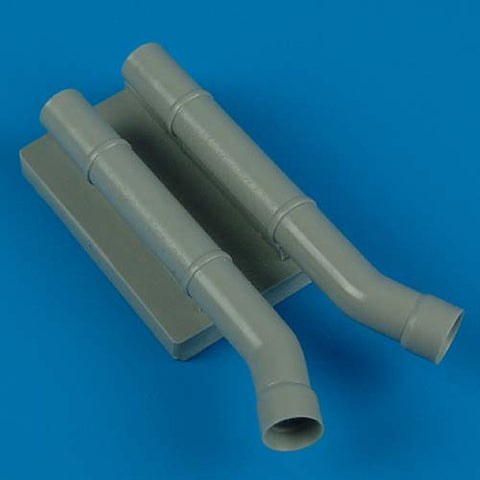 Quick Boost 32 079 1/32 Junkers Ju 87D-5N night exhaust type B(For HASEGAWA)