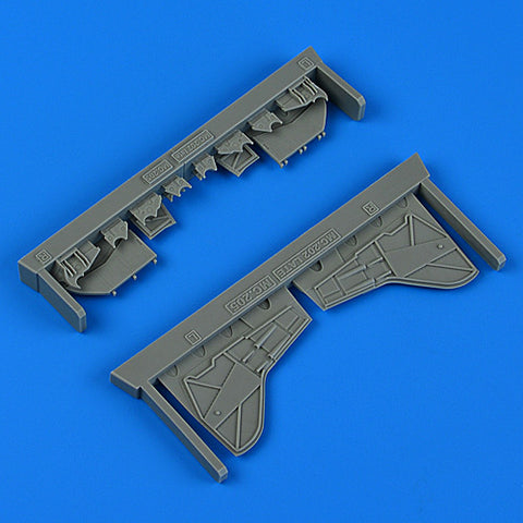 Quick Boost 32 343 1/32 Macchi MC.202 late / MC.205 undercarriage covers(For ITALERI)
