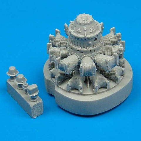 Quick Boost 48 019 1/48 F8F Bearcat engine   (For ACADEMY)