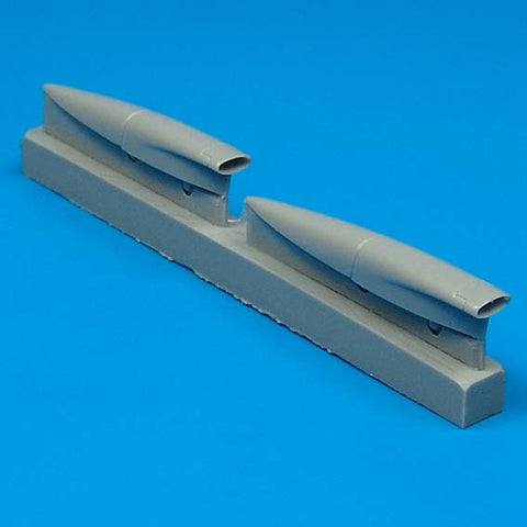 Quick Boost 48 028 1/48 F-8 Crusader air cooling scoops(For HASEGAWA)