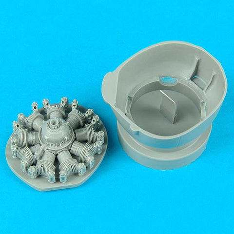 Quick Boost 48 050 1/48 T-28B Trojan engine(For MONOGRAM)