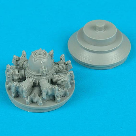 Quick Boost 48 053 1/48 P-36A Hawk engine(For ACADEMY)