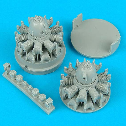 Quick Boost 48 055 1/48 P-61 Black Widow engines(For MONOGRAM)