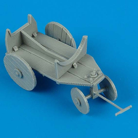 Quick Boost 48 102 1/48 German WWII support cart for external fuel tank