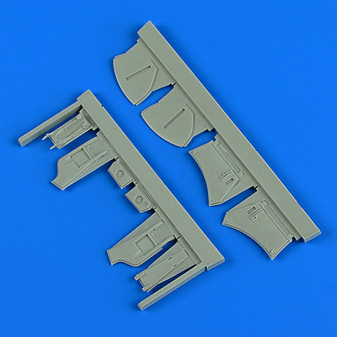 Quick Boost 48 889 1/48 Hawker Hunter undercarriage covers(For AIRFIX) - 73324741-944f-4b65-9fbc-cd014f7dbfac