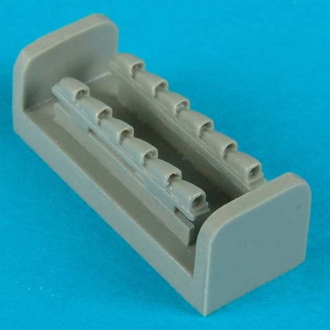 Quick Boost 72 071 1/72 Bf 109G exhaust(For FINE MOLDS)