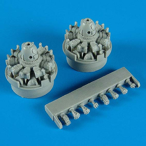 Quick Boost 72 081 1/72 P-61A Black Widow engines(For DRAGON)