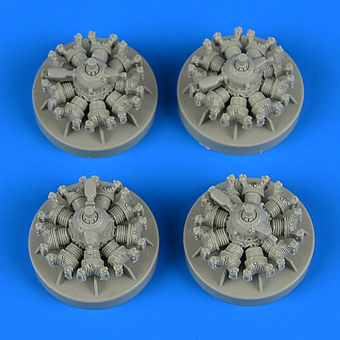 Quick Boost 72 574 1/72 B-17G flying fortress engines(For AIRFIX)