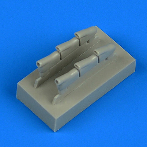 Quick Boost 72 599 1/72 Hawker Hurricane Mk.I exhaust(For ARMA HOBBY)