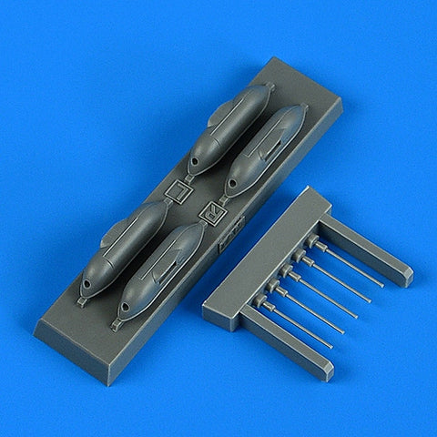Quick Boost 72 659 1/72 Bf 109G-6/R6 cannon pods(For TAMIYA)