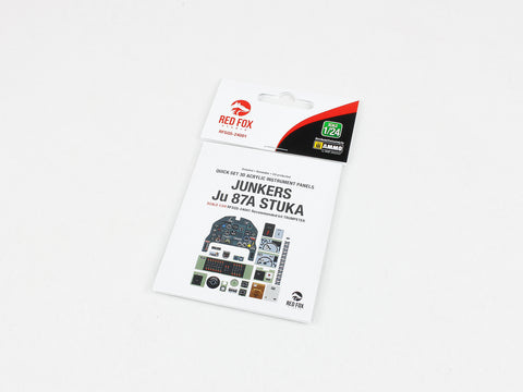 Red Fox Stadio RFSQS-24001 1/24 Junkers Ju 87A Stuka  (For Trumpeter)