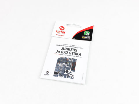Red Fox Stadio RFSQS-24024 1/24 Ju 87D Stuka (For Trumpeter)