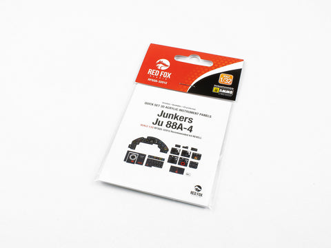 Red Fox Stadio RFSQS-32012 1/32 Junkers Ju 88A-4 (For Revell)