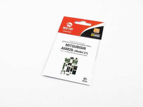 Red Fox Stadio RFSQS-32037 1/32 MITSUBISHI A6M2b Zero Fighter (For Model 21) (For Tamiya)
