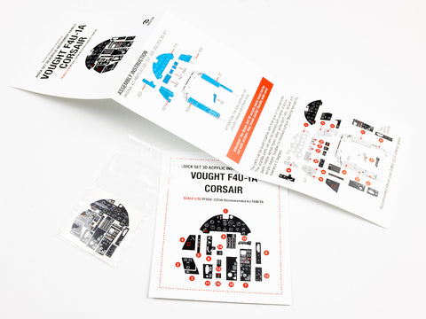 Red Fox Stadio RFSQS-32038 1/32 F4U-1A Corsair (For Tamiya)