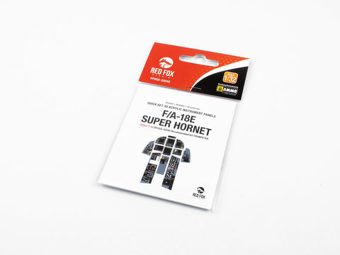 Red Fox Stadio RFSQS-32040 1/32 F/A-18E Super Hornet (For Trumpeter)