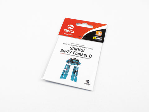 Red Fox Stadio RFSQS-32056 1/32 Sukhoi Su-27 Flanker B (For Trumpeter)