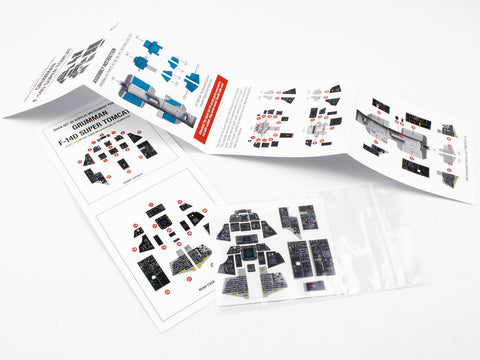 Red Fox Stadio RFSQS-32058 1/32 F-14D Super Tomcat (For Trumpeter)