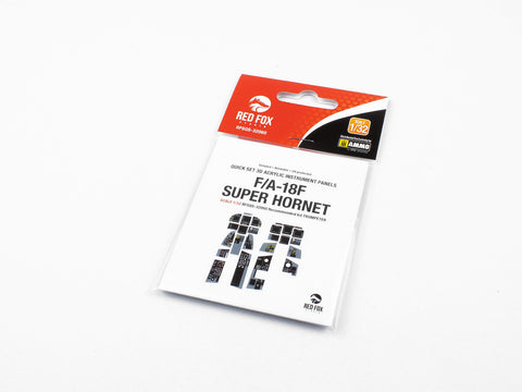 Red Fox Stadio RFSQS-32060 1/32 F/A-18F SUPER HORNET (For Trumpeter)