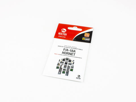 Red Fox Stadio RFSQS-32108 1/32 F/A-18A Hornet (For Academy/Kinetic)