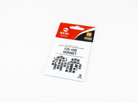 Red Fox Stadio RFSQS-32109 1/32 F/A-18B Hornet (For Academy/Kinetic)