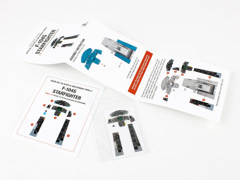Red Fox Stadio RFSQS-32116 1/32 F-104S Starfighter (For Hasegawa)