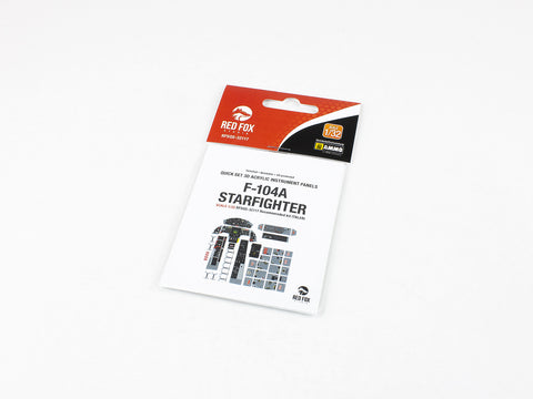 Red Fox Stadio RFSQS-32117 1/32 F-104A Starfighter (For Italeri)