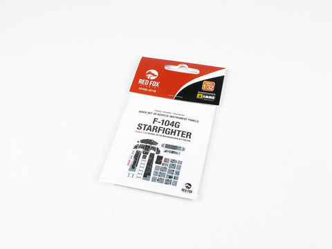 Red Fox Stadio RFSQS-32118 1/32 F-104G Starfighter (For Italeri)