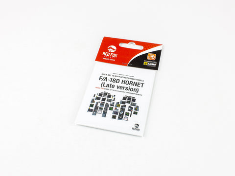 Red Fox Stadio RFSQS-32119 1/32 F/A-18D Late Hornet (For Academy/Kinetic)