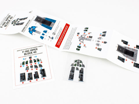 Red Fox Stadio RFSQS-32120 1/32 F-16C Block 40 Viper (For Academy)