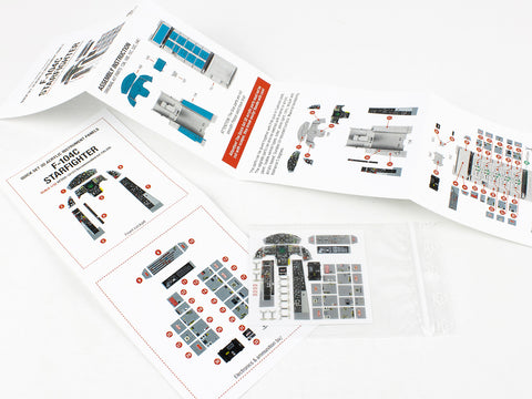 Red Fox Stadio RFSQS-32123 1/32 F-104C Starfighter (For Italeri)