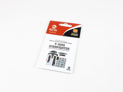 Red Fox Stadio RFSQS-32124 1/32 F-104S Starfighter (For Italeri)