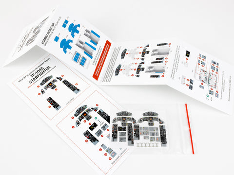 Red Fox Stadio RFSQS-32125 1/32 TF-104G Starfighter (For Italeri)