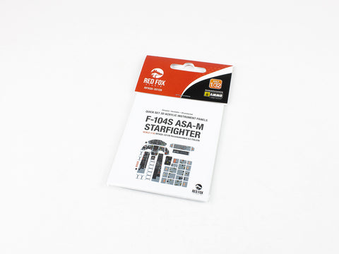Red Fox Stadio RFSQS-32128 1/32 F-104S ASA Starfighter (For Italeri)