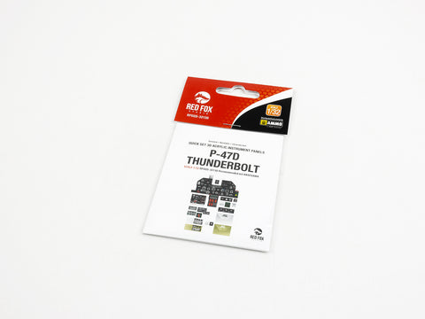 Red Fox Stadio RFSQS-32130 1/32 P-47D Thunderbolt (For Hasegawa)