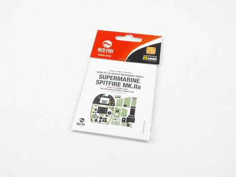 Red Fox Stadio RFSQS-32157 1/32 Spitfire Mk.IIa Updated (For Revell/Hobby 2000)